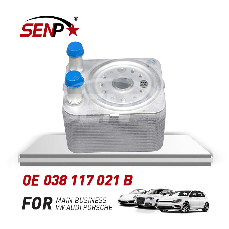 Load image into Gallery viewer, SENP Car spare parts engine Oil cooler 038 117 021 B for Audi A6 Q5 Q7 Vw Polo