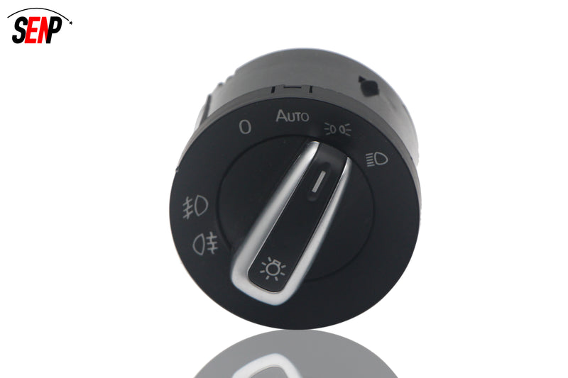 Load image into Gallery viewer, SENP Chrome Headlight Switch For VW OEM 5ND941431B