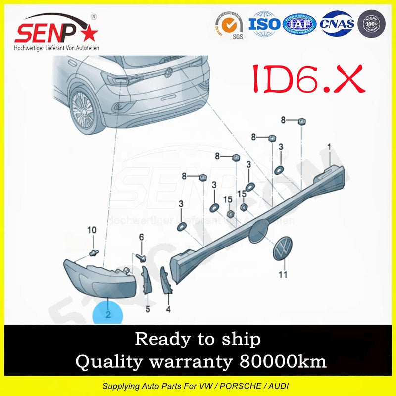 Load image into Gallery viewer, SENP LED TailLight For VW Electric Car Auto Parts ID4X/ID4crozz/ID6crozz/ID6X