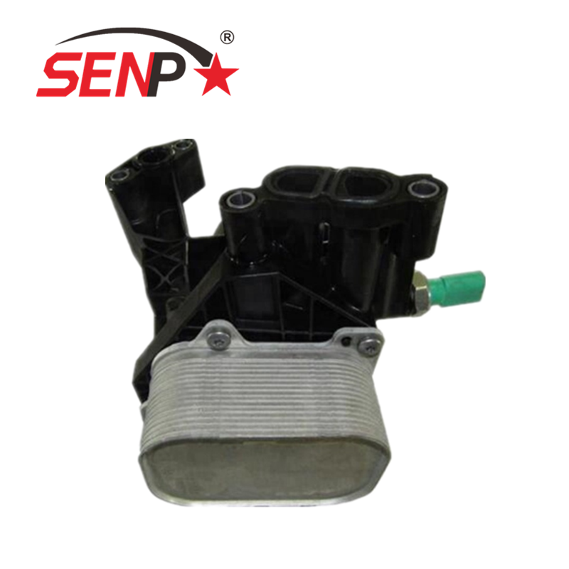 Load image into Gallery viewer, SENP Oil Cooler Fit For VW Golf 7 Sportsvan Skoda Octavia A3 A6 OEM 03N 117 021B