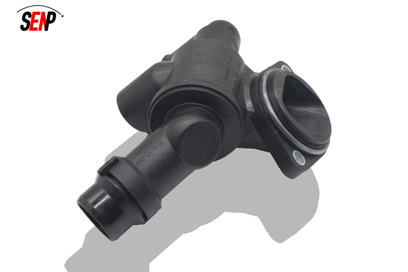 Load image into Gallery viewer, Thermostat housing coolant flange 06D121111G for Audi