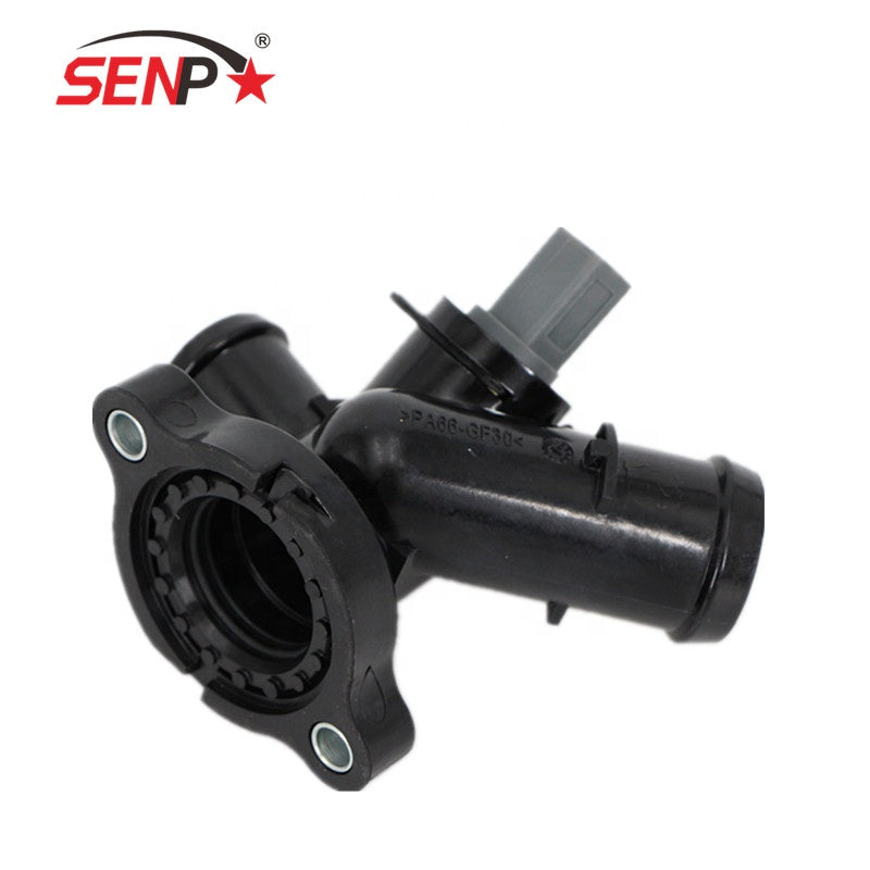 Load image into Gallery viewer, Coolant Flange Thermostat Housing Fit For VW Jetta Beetle Rabbit Golf Passat 07K 121 133 E