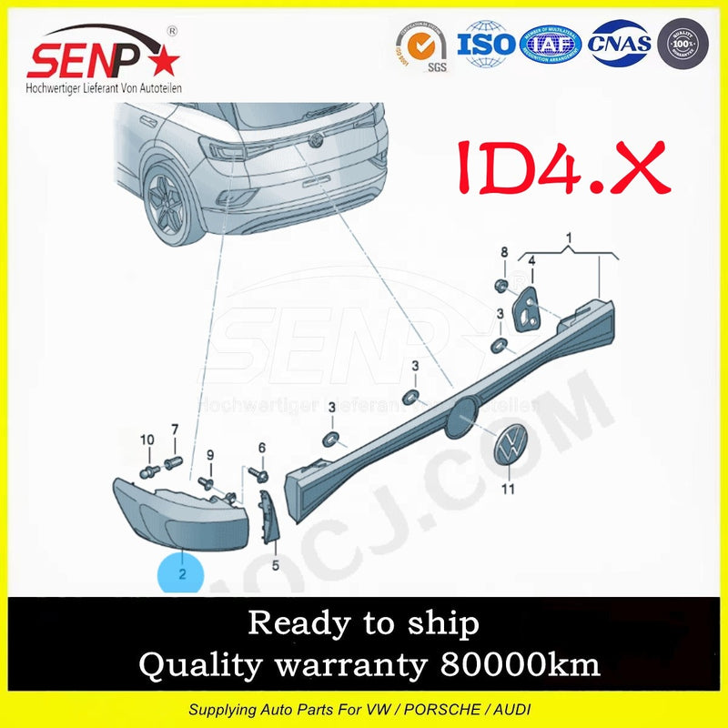 Load image into Gallery viewer, SENP LED TailLight For VW Electric Car Auto Parts ID4X/ID4crozz/ID6crozz/ID6X