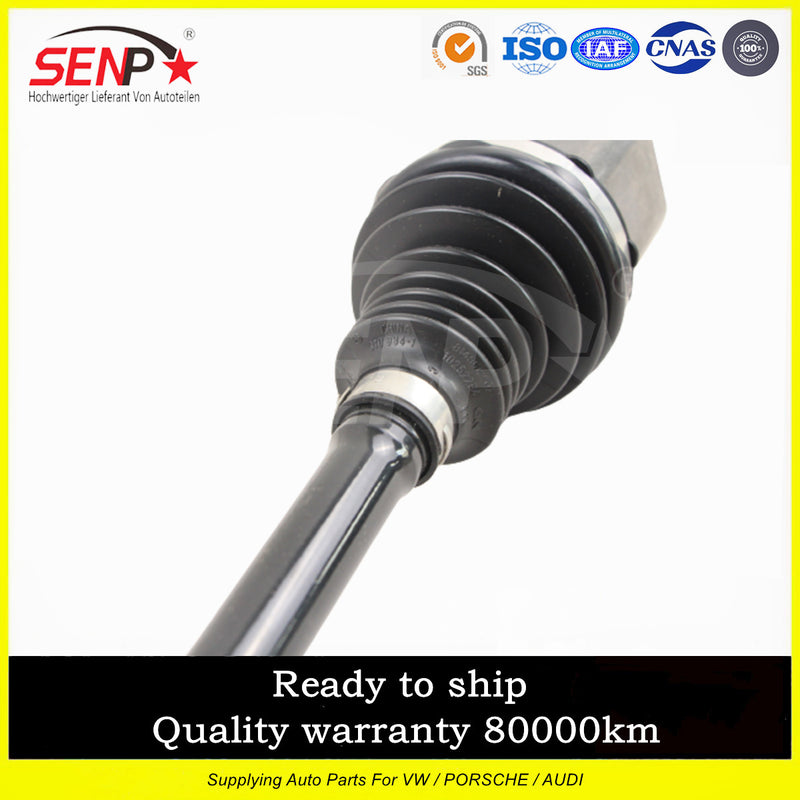 Load image into Gallery viewer, SENP Car Parts Drive Shaft Flex Joint 1ED407271 Front Driveshaft Propeller Shaft Left For VW
