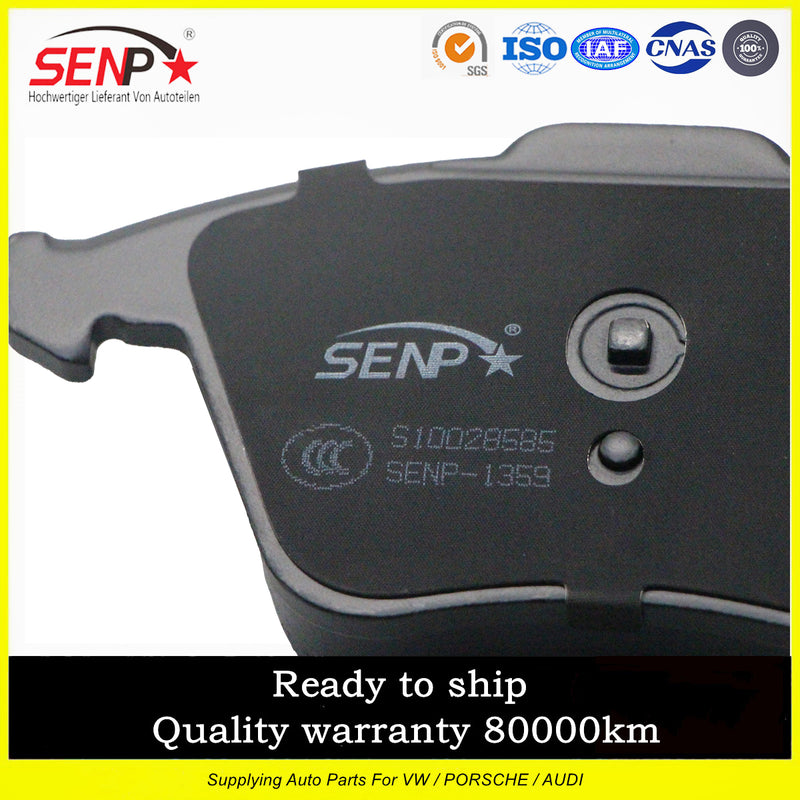 Load image into Gallery viewer, SENP Semi Metallic Ceramic Auto Disc Brake Pad for AUDI VW BMW BENZ PORSCHE