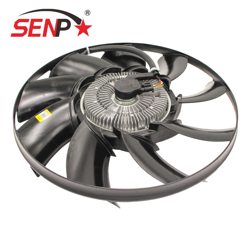 Load image into Gallery viewer, SENP Radiator Fan OEM PGG500360 For LR3 RANGE ROVE SPORT