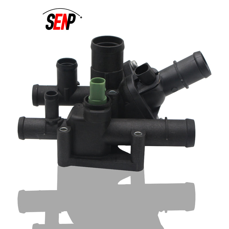 Load image into Gallery viewer, Thermostat Housing For skoda Octavia Seat Leon Toledo Golf Bora OEM 06A 121 111 Water Connector