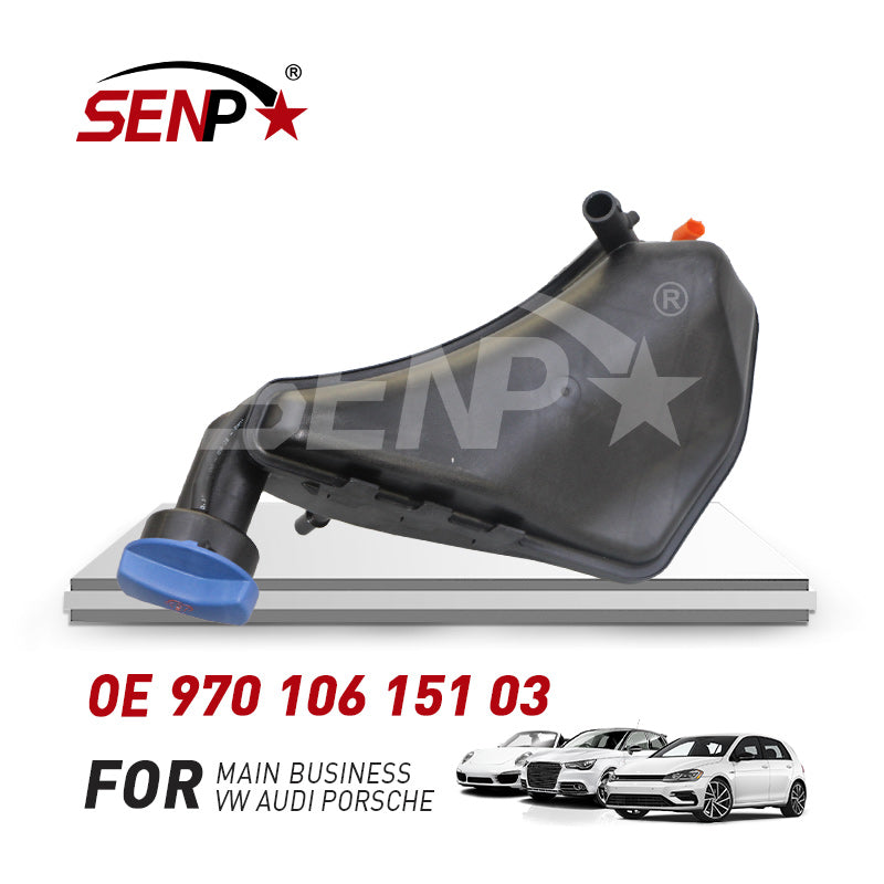 Load image into Gallery viewer, SENP Engine Coolant Expansion Water Tank for Porsche Panamera 97010615103
