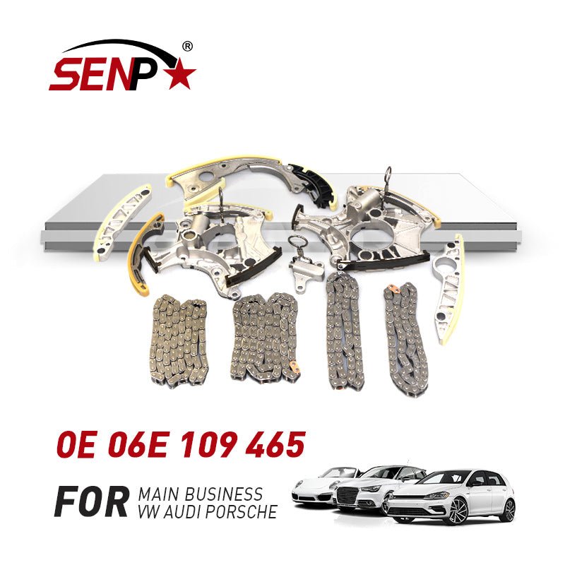 Load image into Gallery viewer, SENP Auto Engine Parts Timing Chain Kit For Audi A4 A6 A8 C6 2.4 3.2T 06E109465
