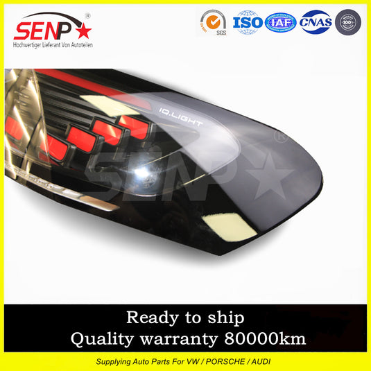 Senp VW Car Parts Dark Smoke LED Light Rear Tail Lamp For ID6 12G945208