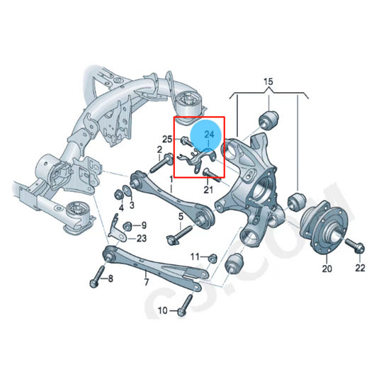 SENP Conduit 1EA615132C Harness Bracket Auto Parts For VW ID3 ID4 ID5 Aud