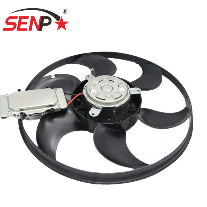 Load image into Gallery viewer, SENP Cooling Fan Radiator Fan With Sensor Fit for Audi 4F0 959 455J Electric Auto Parts
