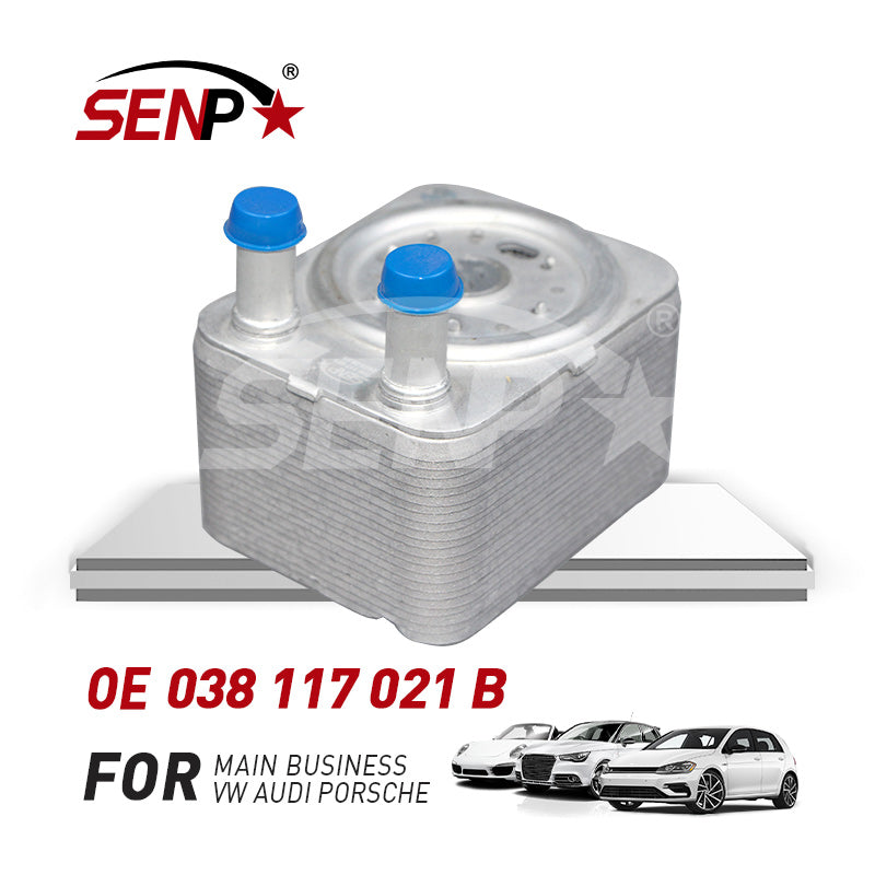 Load image into Gallery viewer, SENP Car spare parts engine Oil cooler 038 117 021 B  for Audi A6 Q5 Q7 Vw Polo
