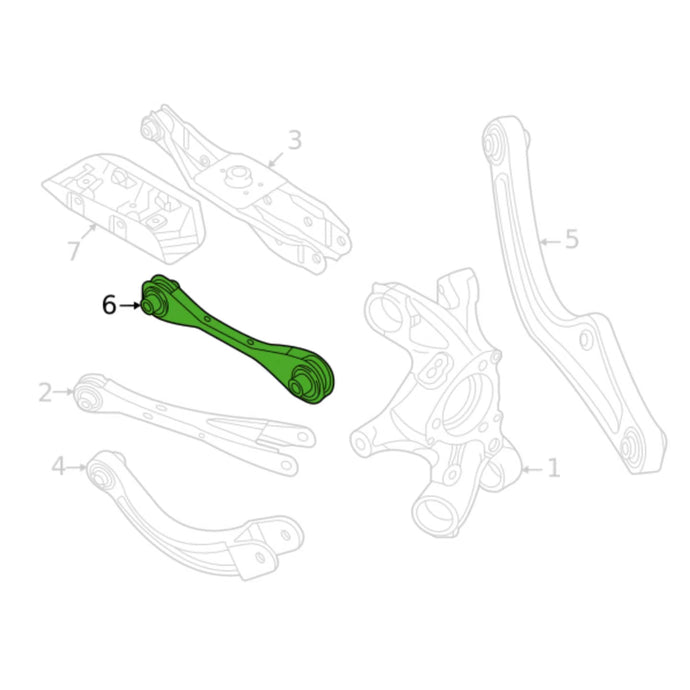 SENP Tie Rod 1EA501529B Track Bar For VW Audi