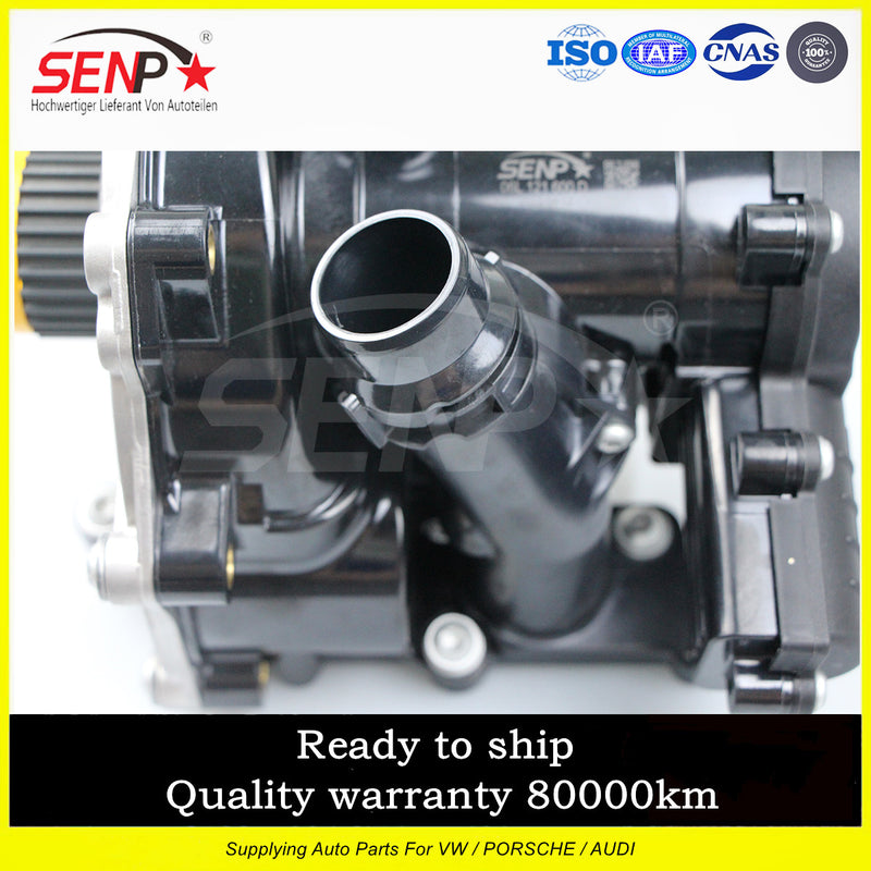 Load image into Gallery viewer, Auto Coolant engine cooler thermostat water pump 06L 121 600D Fit for Vw Audi
