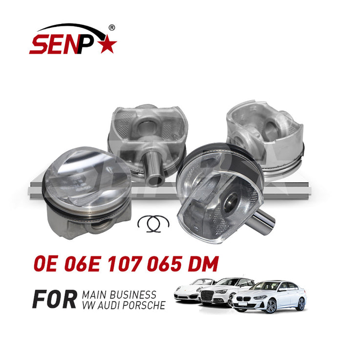 SENP China factory price engine parts piston & piston ring 06E107066DM for C6 Q7 A8 3.0T