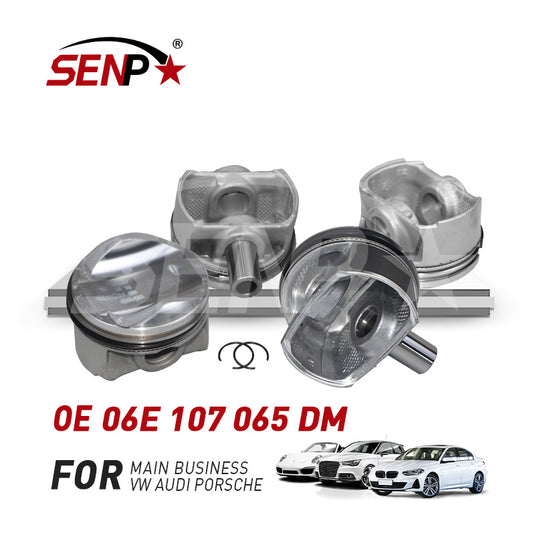 SENP China factory price engine parts piston & piston ring 06E107066DM for C6 Q7 A8 3.0T