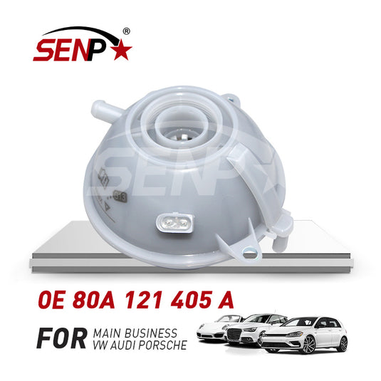 SENP wholesale car parts Expansion Tank Engine Coolant Reservoir 80A 121 405 A for Audi