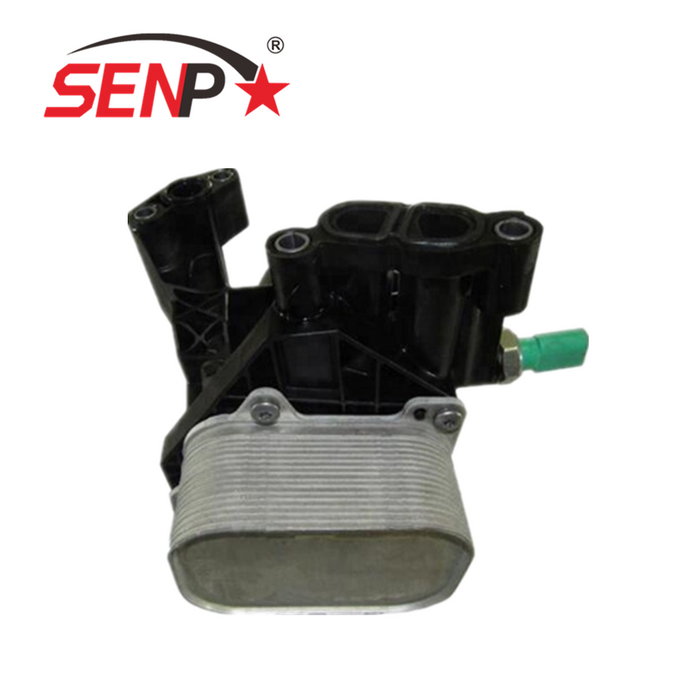 SENP Oil Cooler Fit For VW Golf 7 Sportsvan Skoda Octavia A3 A6 OEM 03N 117 021B