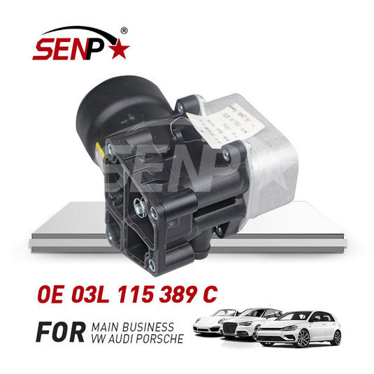 SENP Oil filter housing and cooler for VW Passat 03L 115 389 C