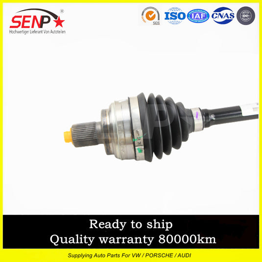 SENP Car Parts Drive Shaft Flex Joint 1ED407271 Front Driveshaft Propeller Shaft Left  For VW