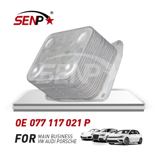 SENP Spare car parts Cooling system Oil cooler  077 117 021 P  for Vw Touareg