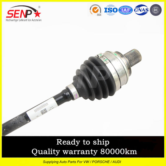 SENP Drive Shaft Flex Joint 1ED407272 Front Driveshaft Propeller Shaft Right For VW