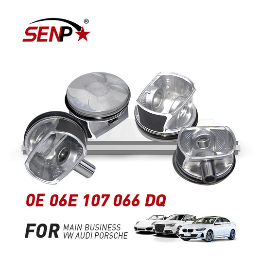 SENP Parts Upgraded Engine Assembly Forged Aluminum Piston Parts For EA888 EA837 EA111 EA211
