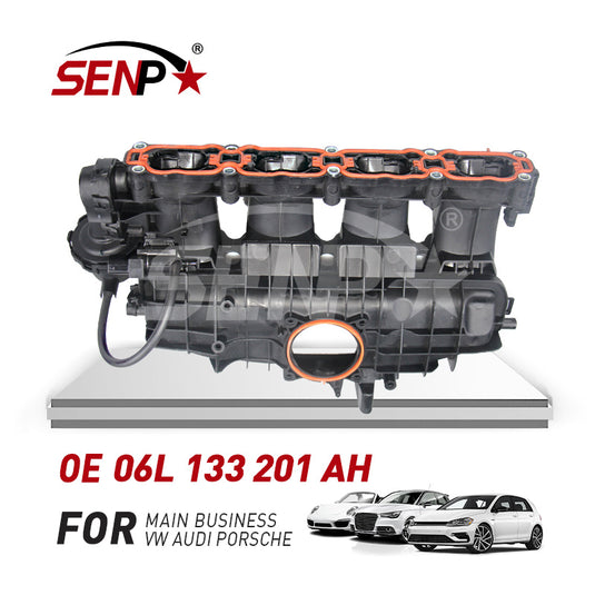 SENP Engine Intake Manifold Assembly Replacement for Vw Touareg Audi 06L 133 201 EL