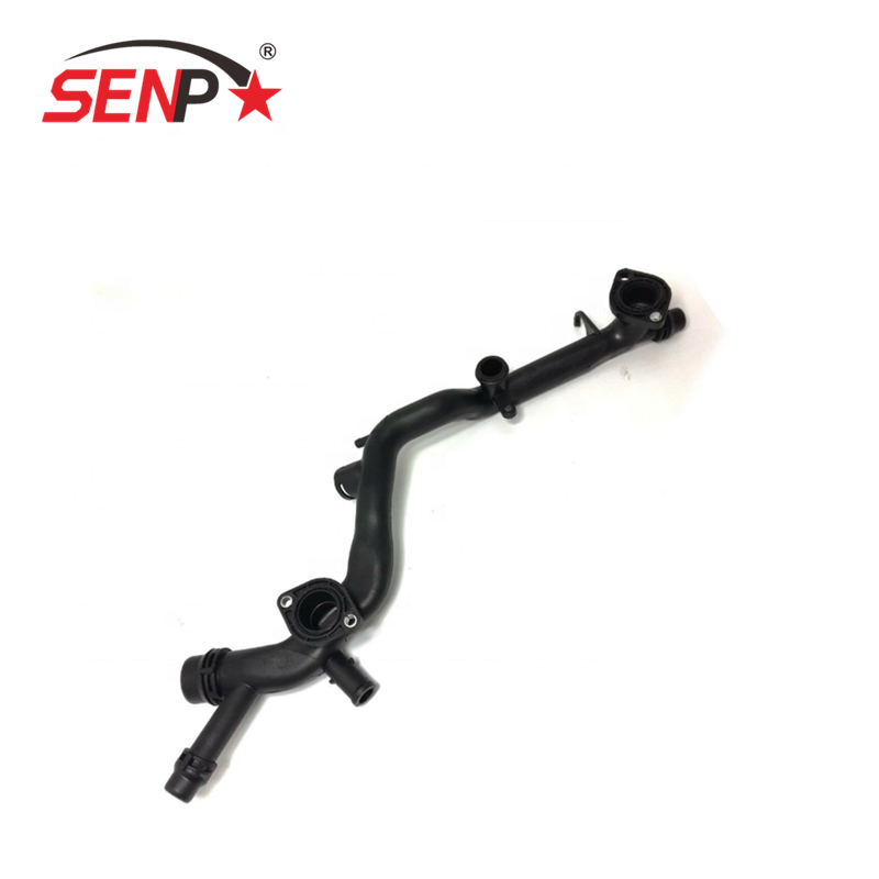 Load image into Gallery viewer, Engine Cooling Pipe Cylinder Head Coolant Pipe Fit For AUDI Q7 VW Touareg 06E121045T
