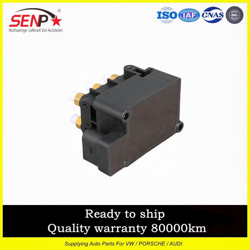 Load image into Gallery viewer, SENP Air Suspension Valve Block 7L0698014 Solenoid For Touareg Porsche Cayenne
