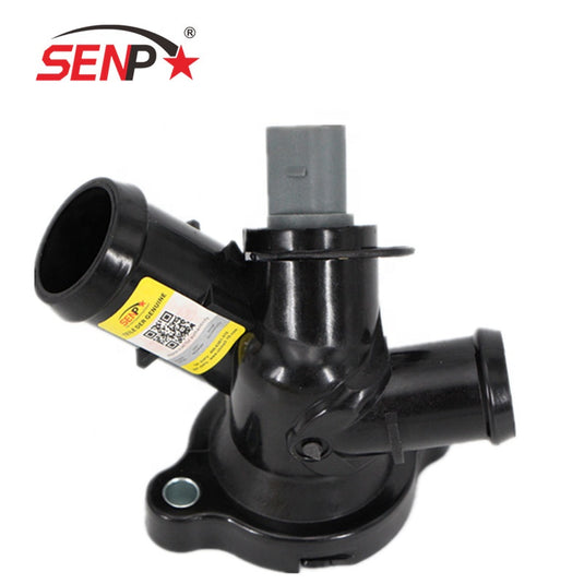 Coolant Flange Thermostat Housing Fit For VW Jetta Beetle Rabbit Golf Passat 07K 121 133 E