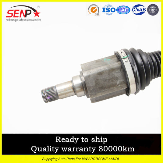 SENP Drive Shaft Flex Joint 1ED407272 Front Driveshaft Propeller Shaft Right For VW