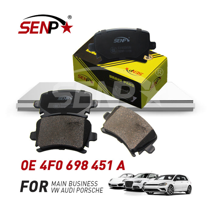 SENP Auto spare parts car carbon ceramic brake pad auto brake systems for audi