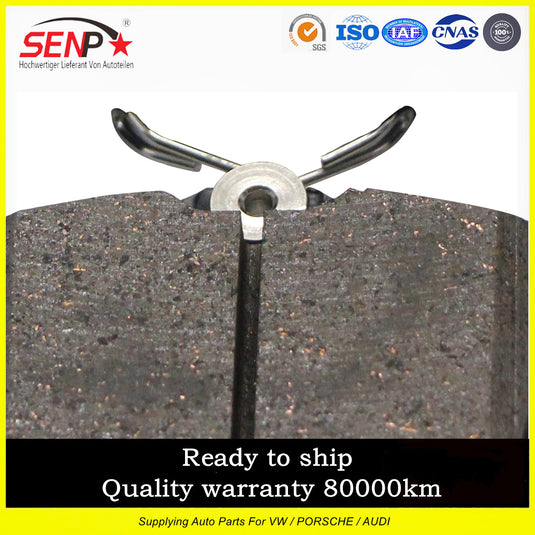 SENP Car Parts Brake Pad 8K0665451B For Audi A4