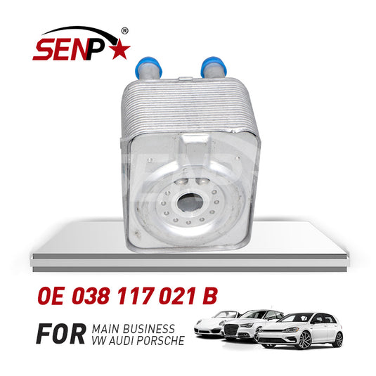 SENP Car spare parts engine Oil cooler 038 117 021 B  for Audi A6 Q5 Q7 Vw Polo