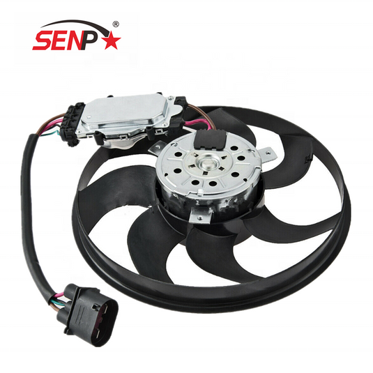 SENP Radiator Fan Fit For TOUAR Electrical Fan Assembly OEM 7L0 959 455C
