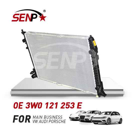 SENP Cooling System Aluminum Radiator OEM 3w0121253E For Bentley