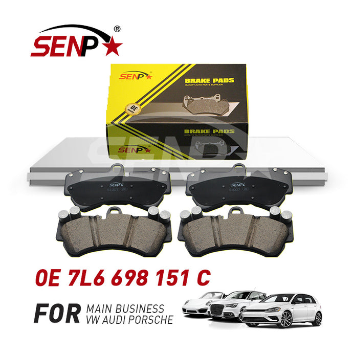 SENP Auto Brake Pad For AUDI BMW BENZ VW PORSCHE Wholesale ceramic germany