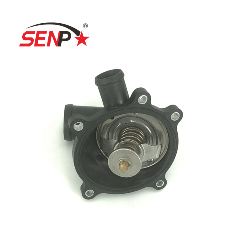 Load image into Gallery viewer, Engine Coolant FLANGE cooling Thermostat Fit For Audi 079 121 115 BA
