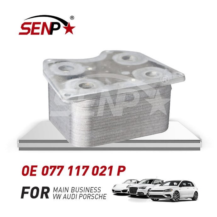 SENP Spare car parts Cooling system Oil cooler  077 117 021 P  for Vw Touareg
