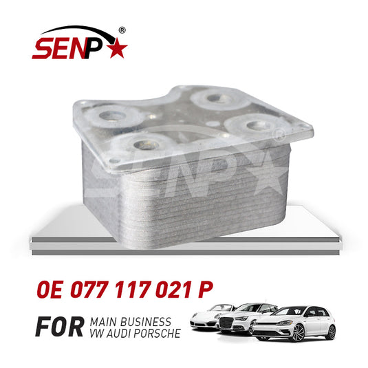 SENP Spare car parts Cooling system Oil cooler  077 117 021 P  for Vw Touareg