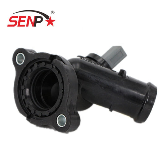 Coolant Flange Thermostat Housing Fit For VW Jetta Beetle Rabbit Golf Passat 07K 121 133 E