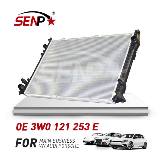 SENP Cooling System Aluminum Radiator OEM 3w0121253E For Bentley