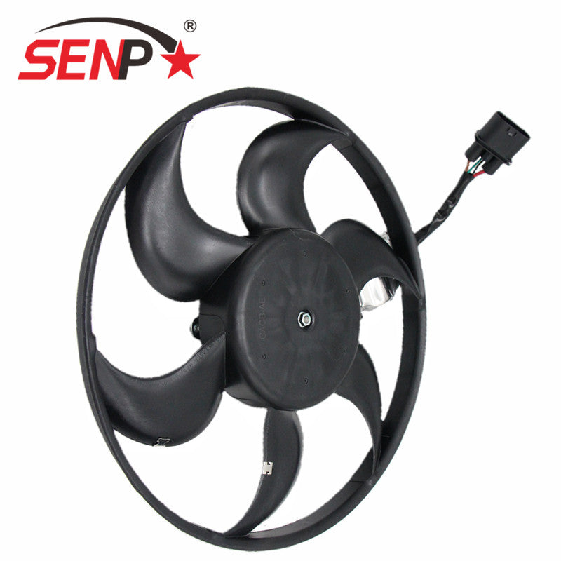 Load image into Gallery viewer, SENP Cooling Fan Radiator Fan With Sensor Fit for Audi 4F0 959 455J Electric Auto Parts
