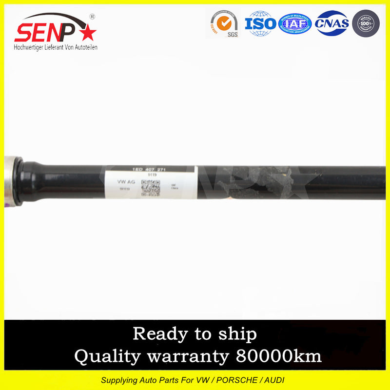 Load image into Gallery viewer, SENP Car Parts Drive Shaft Flex Joint 1ED407271 Front Driveshaft Propeller Shaft Left  For VW

