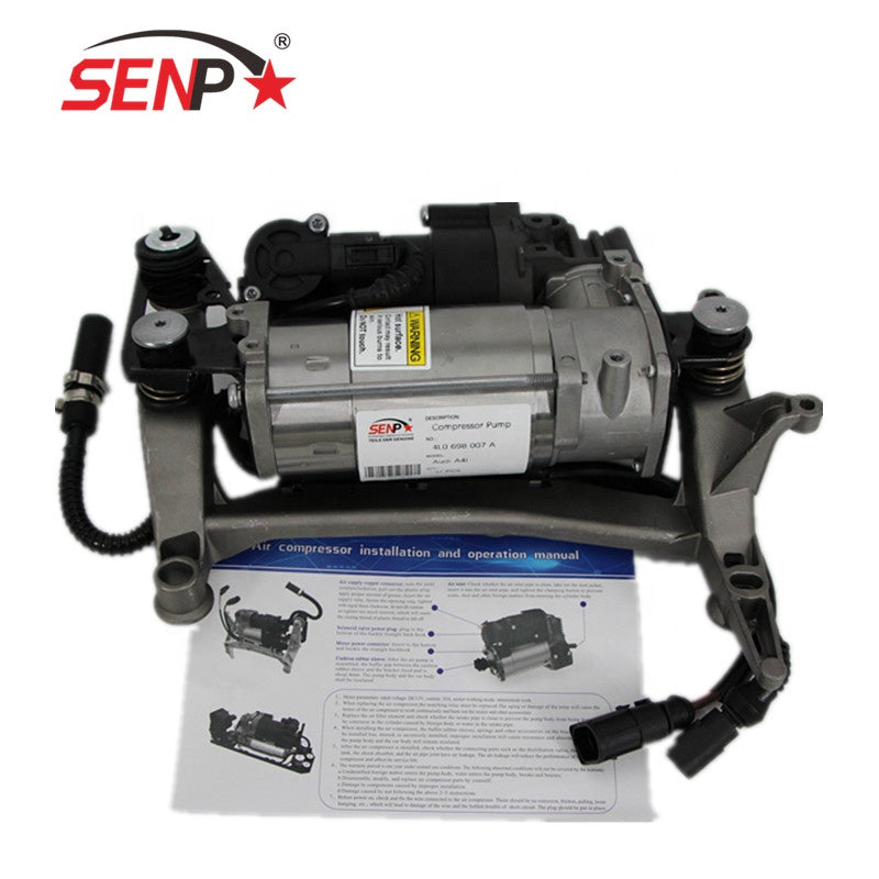 Load image into Gallery viewer, Air Suspension Compressor Pump Fit For Audi 4L0698007A
