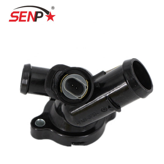 Coolant Flange Thermostat Housing Fit For VW Jetta Beetle Rabbit Golf Passat 07K 121 133 E