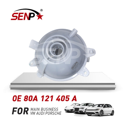 SENP wholesale car parts Expansion Tank Engine Coolant Reservoir 80A 121 405 A for Audi
