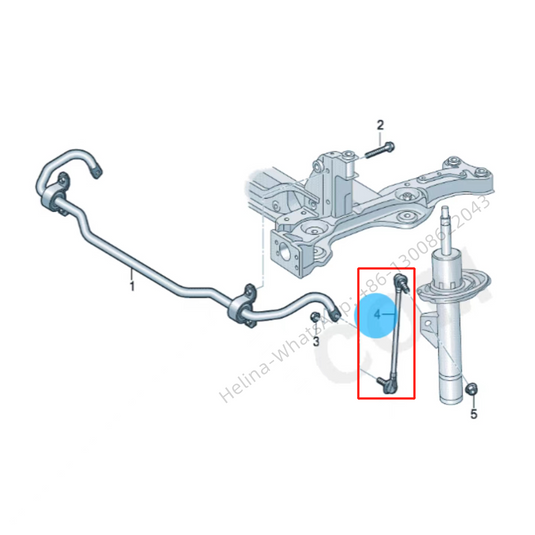 SENP Stabilizer Link 1ED411315 Conn Link For VW ID3 ID4 ID5 ID6 Audi Q4